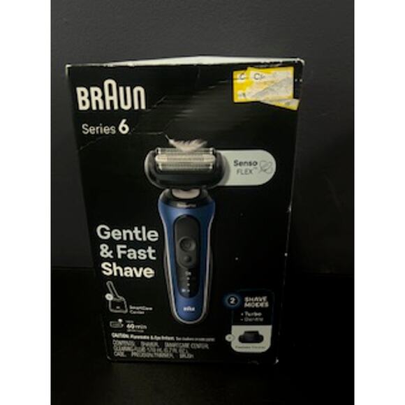 NEW-Braun Series 6-6172cc Rechargeable Wet & Dry Shaver + Smart Care Center - Picture 1 of 3